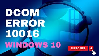 How To Fix D COM Error 10016 On Windows 10 [upl. by Namara]