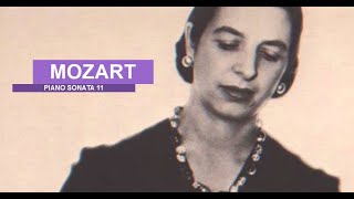 Mozart Piano Sonata No11 in A Major K331  Marcelle Meyer  1953 [upl. by Corson561]