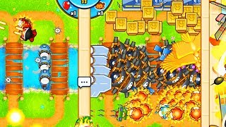 HABIA UNA VEZ UN BARQUITO CHIQUITITO  BLOONS TD BATTLES [upl. by Neelik504]