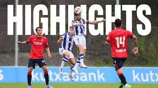 HIGHLIGHTS  Real Sociedad 1  2 CA Osasuna [upl. by Chobot]