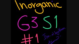 inorganic chemistry lec1 [upl. by Call47]