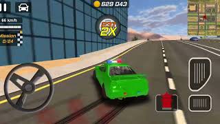 ✅Police Drift Car Driving Simulator  3D Police Patrol Car Crash Chase Games  Android Gameplay [upl. by Rickert]