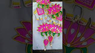 DIY Diwali Decoration IdeasWall Hanging Craft For DiwaliWaste Material Craft Idea shorts diwali [upl. by Evanne]