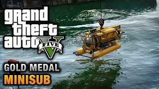 GTA 5  Mission 29  Minisub 100 Gold Medal Walkthrough [upl. by Halsted]