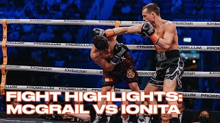 Fight Highlights Peter McGrail debuts for Probellum vs Ionita [upl. by Gnot437]