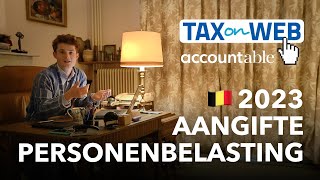 Hoe dien je je belastingaangifte in via Taxonweb als zelfstandige [upl. by Laurette]