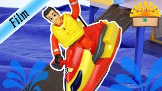 UNFALL auf der WASSERWACHT ELVIS in Gefahr Feuerwehrmann Sam Film deutsch  neu 2017 Fireman [upl. by Annelg]