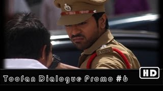 Toofan Dialogue Promo  6  Telugu Movie  Ram CharanSri HariPrakash Raj [upl. by Enaled]