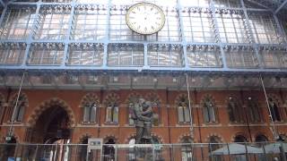 Eurostar Brussels Midi to London St Pancras Standard Premier September 2014 [upl. by Llenrep]