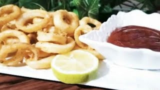 كلمار🐙 المقرش والطري بطريقتي recette de calamars frits [upl. by Emmery]