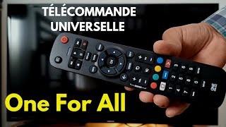 Comment programmer une Télécommande universelle One For All pour toutes les marques de télévision [upl. by Mingche386]