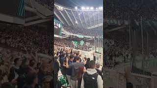 Panathinaikos fans vs Chelsea for the Conference League [upl. by Perzan]