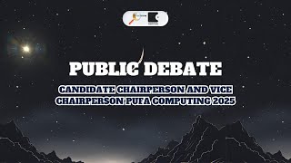 Public Debate PUFA Computing 2025 [upl. by Acnaib]