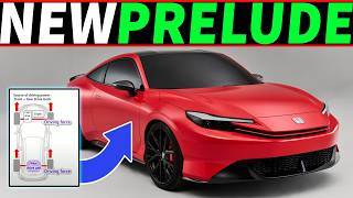 The New Honda Prelude Coupe will SHOWCASE a huge leap in hybrid performance and technology [upl. by Attemaj]