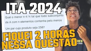 ITA 2024 Considere o conjunto A  1248163264128256 Qual o menor nâˆˆIN tal que todo [upl. by Aara]