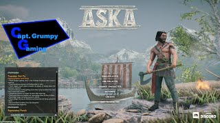 ASKA  Episode 1  Juneau Nomebut AlASKA  My new favorite Viking time sink [upl. by Eivad13]