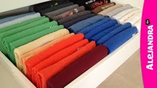 How to Fold TShirts [upl. by Houser997]