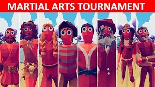 TABS Martial Arts Tournament  Mini Story  Totally Accurate Battle Simulator Mods [upl. by Nnaillek]