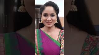 Co Anasuya serial shivani shoot time video❤️Telugu Serial Shorts [upl. by Lesiram]