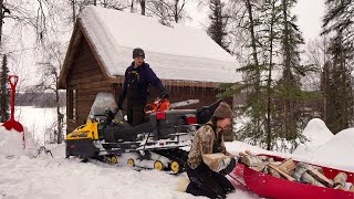 Remote Cabin in Alaskas Wilderness  Creating Lasting Memories [upl. by Aima]