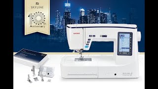 Whats New Janome Skyline S7 Anniversary Edition [upl. by Thalassa737]