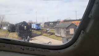 Two Norfolk Southern trains Westbound at Elkhart [upl. by Moretta]