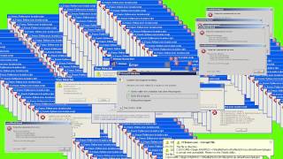 GREEN SCREEN Windows XP Error  VIRUS ERROR ☢  FOOTAGE  SOUND [upl. by Olegnaleahcim314]