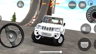 Indian Modified Mahindra White Campar 4×4 gadi game New City Offroading Sted🔥 new Model Car Game 3D [upl. by Forkey824]