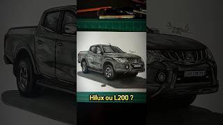 Hilux ou L200 drawing art arte sketch sketching hilux l200 offroad4x4 4x4 shorts dibujo [upl. by Susejedesoj825]