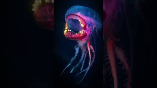 The abyssal zone creatures abyss deepsea ocean scary shorts [upl. by Otero573]