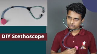 DIY Stethoscope  ThinkTac  DIY Science [upl. by Maillil]