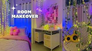 Aesthetic Room Makeover Ideas 🌷  Small Room Makeover  DIY Room Transformation ✨🌸 [upl. by Benenson]