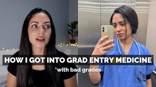 How I Got Into Graduate Entry Medicine UK with bad grades [upl. by Lluj]