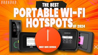 The BEST Portable WiFi Hotspots of 2024  MUST Have Devices  techtrendscentral wifi wifidevice [upl. by Heyman668]