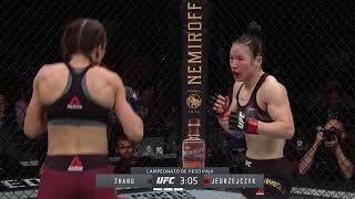 UFC275 Pelea Gratis Zhang vs Jedrzejczyk [upl. by Ymmor478]