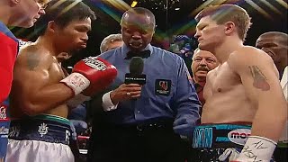 MANNY PACQUIAO vs RICKY HATTON Full Fight Highlights [upl. by Lj]