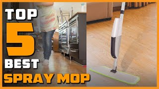 Best Spray Mop in 2023  Top 5 Spray Mops Review [upl. by Arabele]