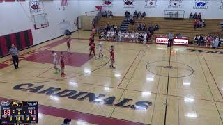 Bangor High School vs Necedah High School Mens Varsity Basketball [upl. by Yliah]