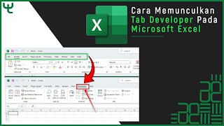 Cara MemunculkanMenampilkan Tab Developer Pada Microsoft Excel [upl. by Lorusso]