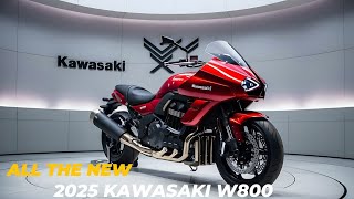 2025 Kawasaki W800 Review A Perfect Blend of Retro Style and Modern Technology [upl. by Herrle]