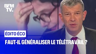 Fautil généraliser le télétravail [upl. by Oraneg]