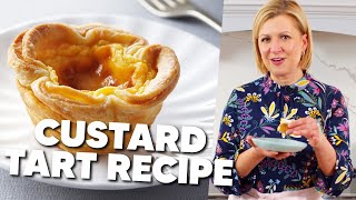 Anna Olson Makes Portuguese Custard Tarts  Food Travel Diaries [upl. by Asilanna925]