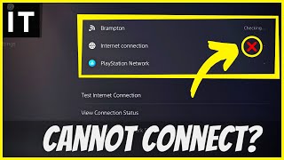 How to Fix PS5 Not Connecting to WIFI Internet [upl. by Ketty587]