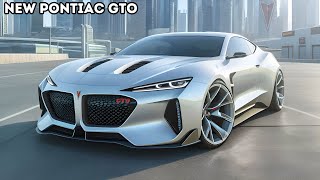 NEW 2025 Pontiac GTO Model  NEW Redesign Interior and Exterior  FIRST LOOK [upl. by Athene]