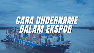 CARA UNDERNAME EKSPOR [upl. by Akedijn549]