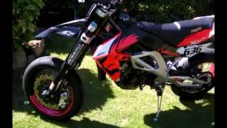 Aprilia SXV 550 Supermoto Walkround [upl. by Anitsuga]