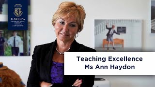 Teaching Excellence  Ms Ann haydon [upl. by Ann973]