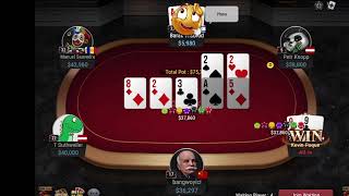 40kNL Petr Knopp Vs Dudd1 Vs Barak Wisbrod Vs Kevin Paque Vs Manuel Saavedra  High Stakes Poker [upl. by Avehsile956]