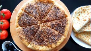 Zaatar Bread  Manakish and Cheese Manakish Recipe With and Without Oven by Yummy Quick Recipes YQR [upl. by Kurr]