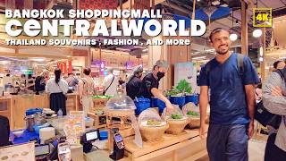 CENTRALWORLD  Shopping mall in BangkokSouvenirs amp Fashion [upl. by Buford587]